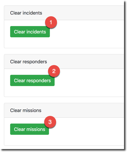 clear incidents responders
missions