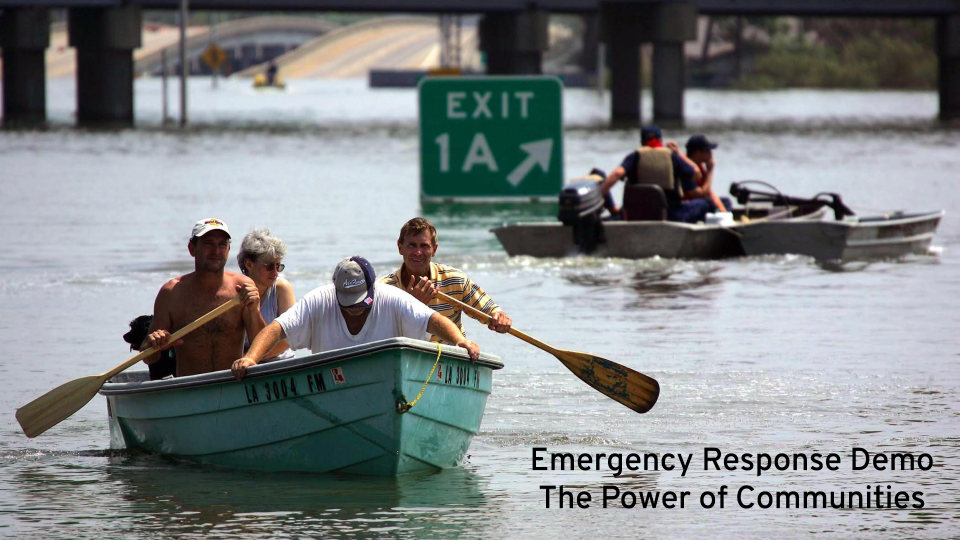 volunteer boaters stock photo